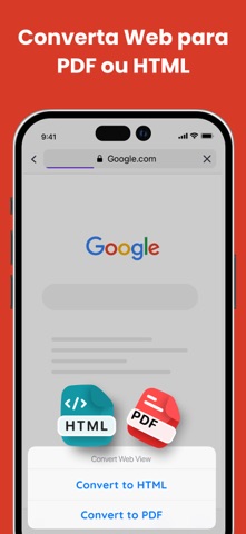 Conversor de PDF - PDF em Word iPhone screenshot 9