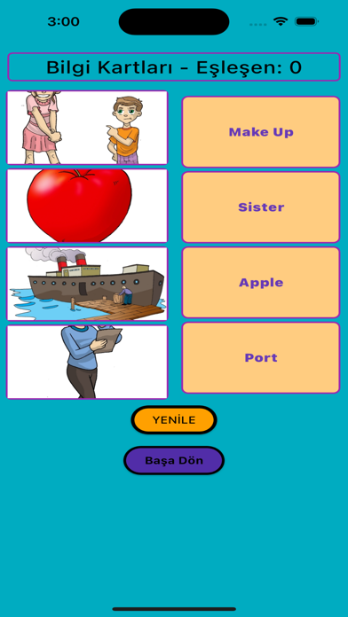 İngilizce Kelimeler Öğren Screenshot