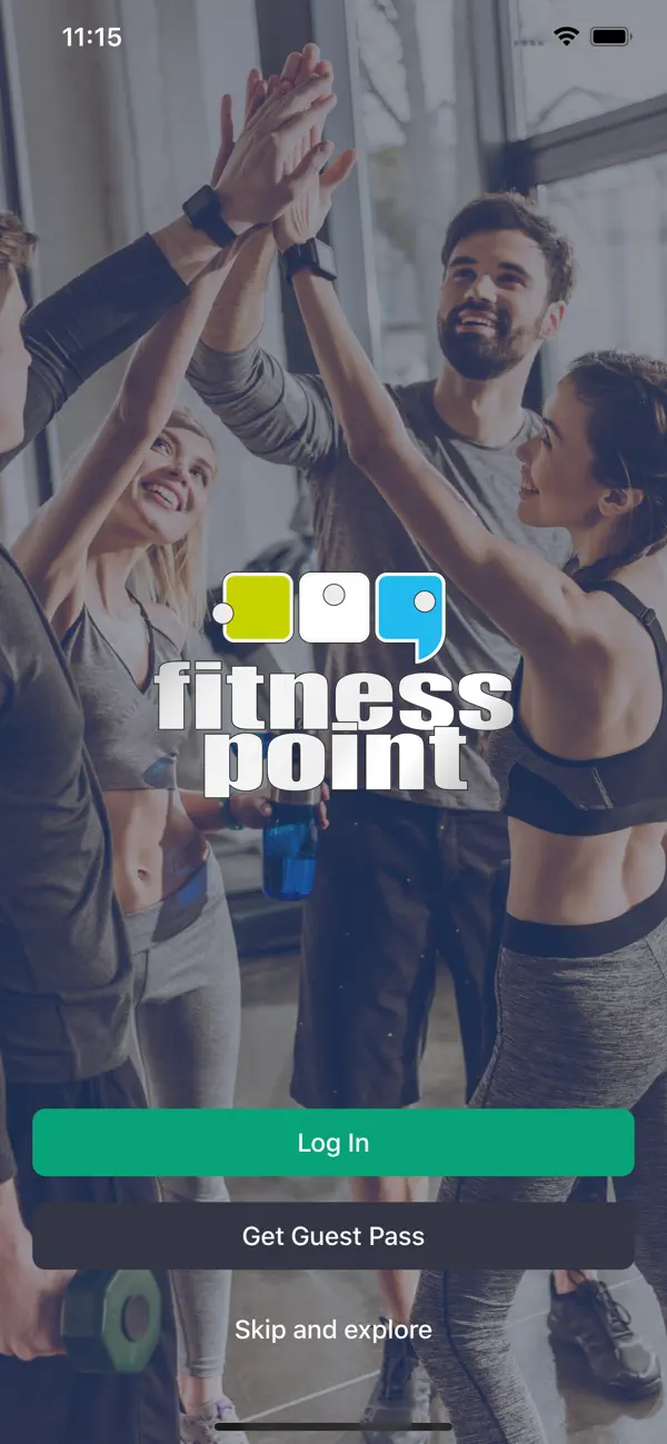 Screenshot #1 pour Fitness Point Member App