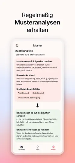 Screenshot von Feelway: KI Mentale Gesundheit auf dem iPhone 6