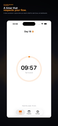 Reading Habit Tracker: Streaks Screenshot 2 of 3