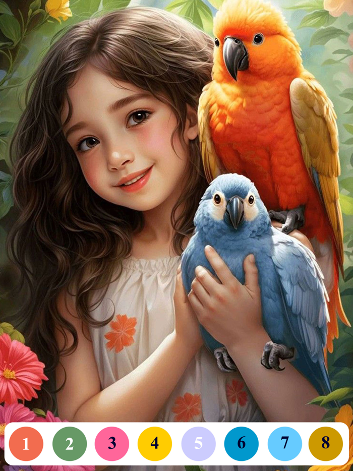 Senior Color - Paint By Number