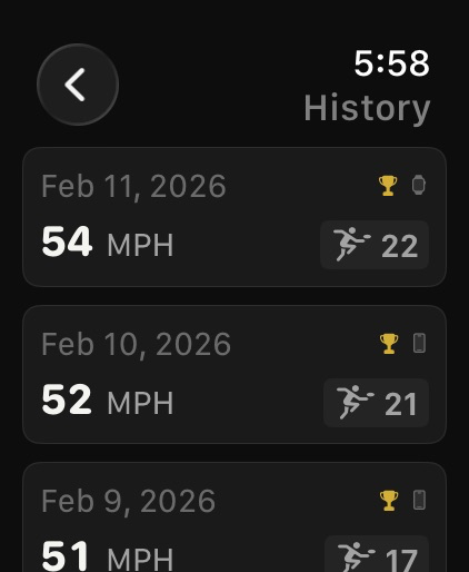 Arm Speed Motion Analyzer screenshot 18