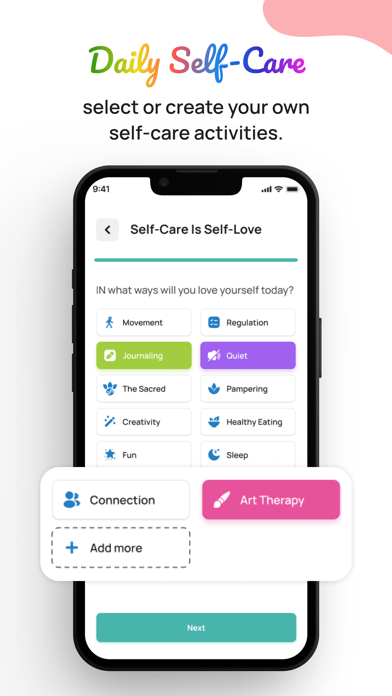 Love+ Self Care Screenshot