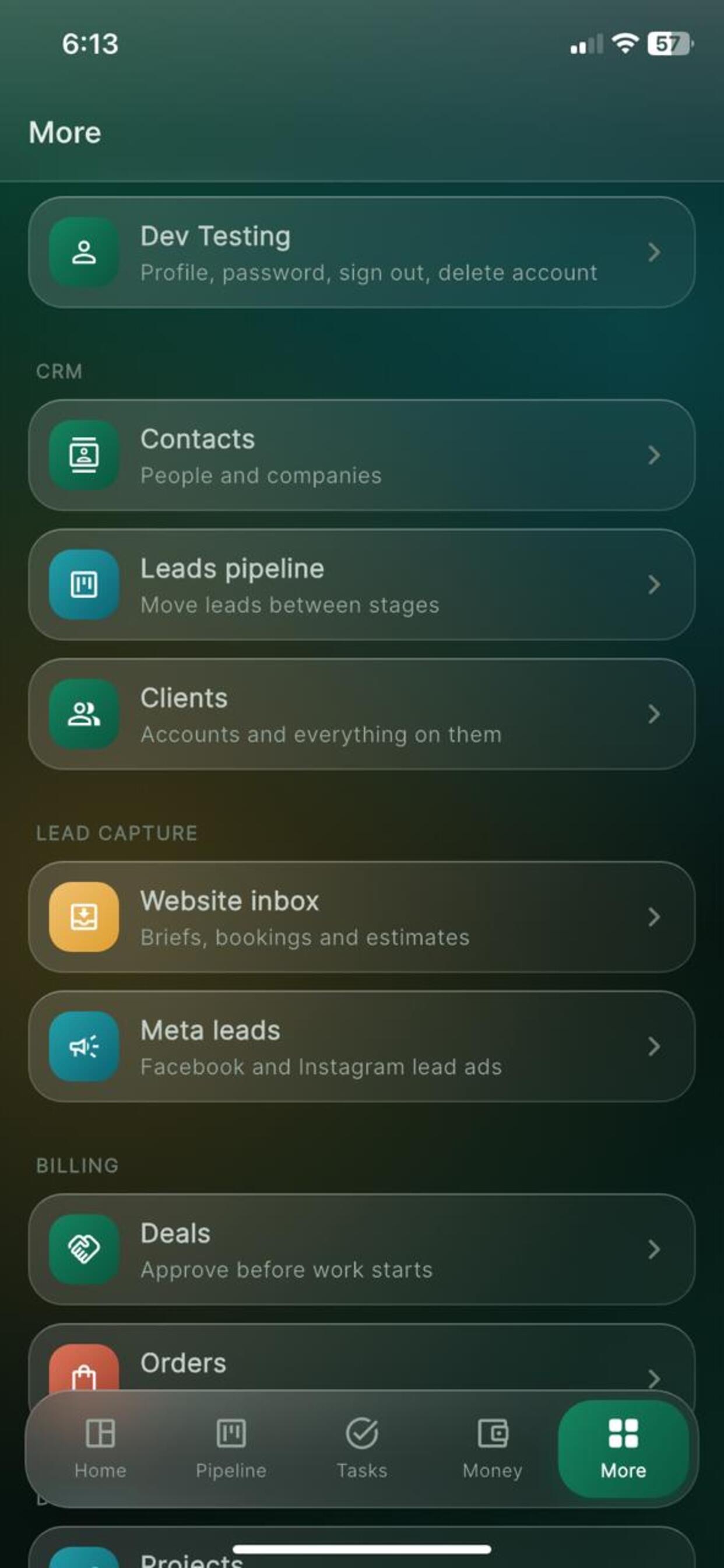 Screenshot 6 of Zygonich CRM