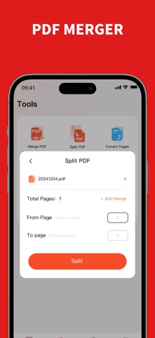 PDF Compressor - PDF Converter iPhone screenshot