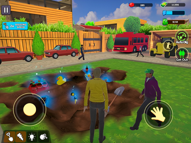 Capture d'écran 3D d'EarthMiner Hole Hunt