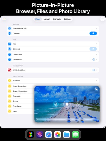 EXTENSION.app iPad screenshot
