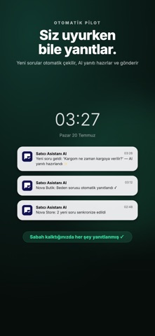 Satıcı Asistanı AI screenshot