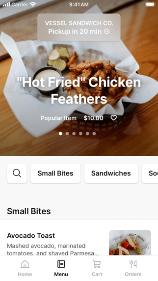 Vessel FB iPhone screenshot 2 - Food & Drink app