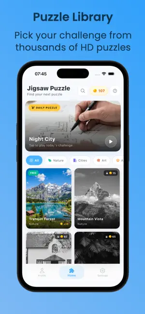 Jigsaw Puzzle: Calm HD screenshot 2