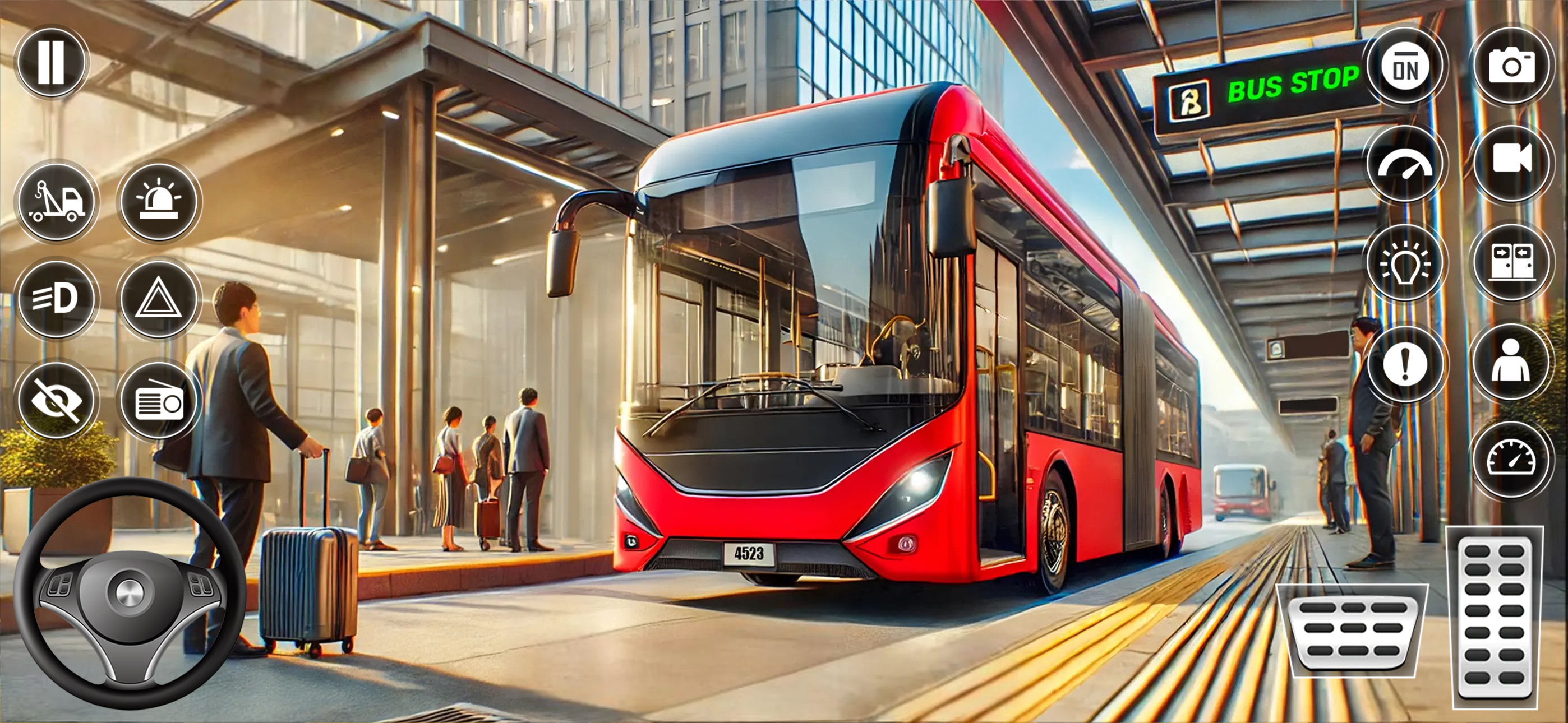 US Bus Simulator Coach Games