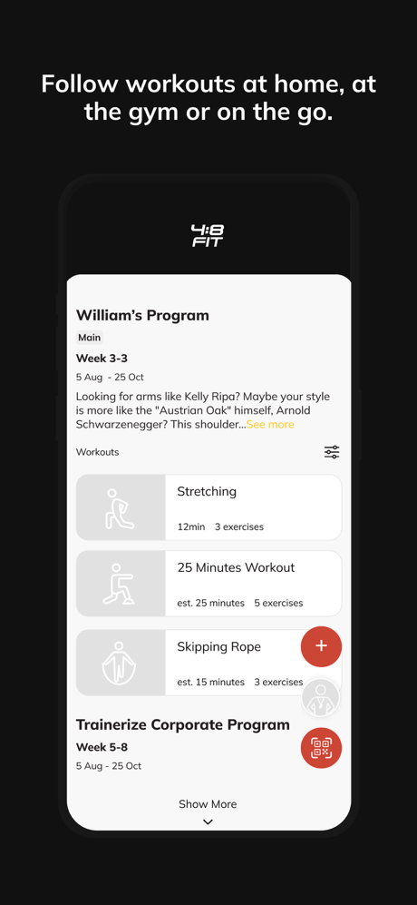 Foureightfit screenshot 3