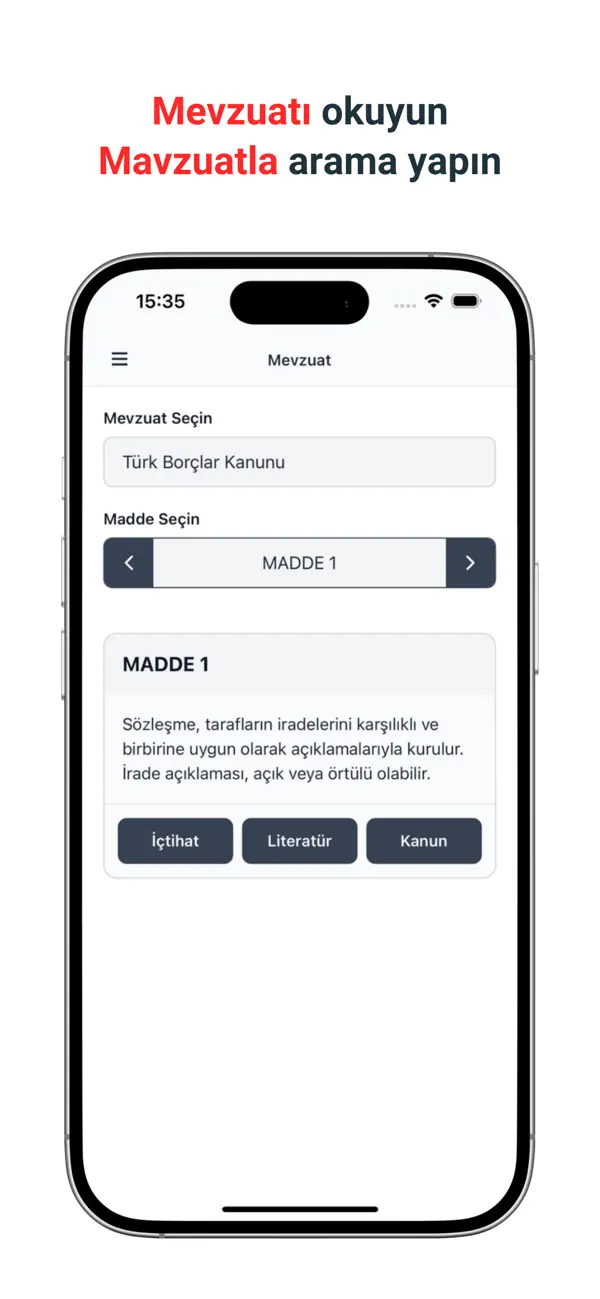 #6. De Jure AI (iOS) Ved: Detech Yazilim Anonim Sirketi