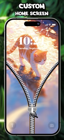 Zipper Lock Screen 4K Screenshot 4 of 4