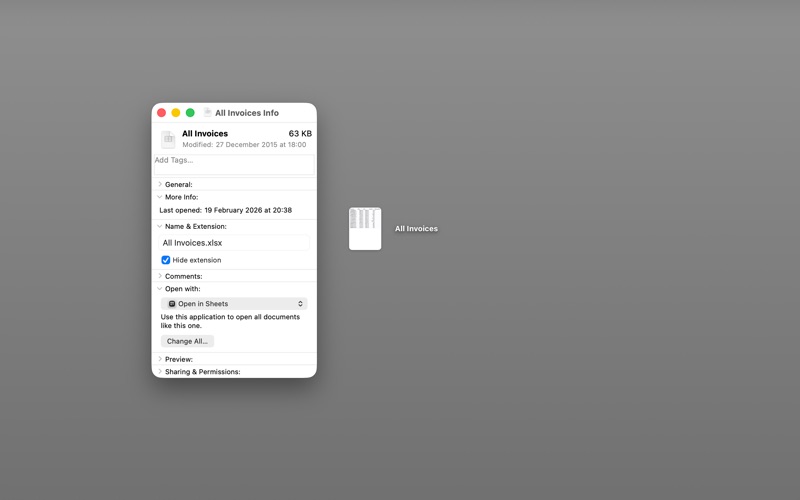 Open in Sheets screenshot