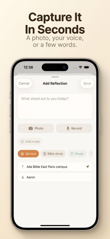 Church Recap iPhone screenshot