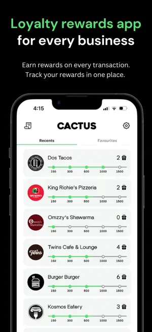 Cactus: Loyalty Rewards App screenshot 1