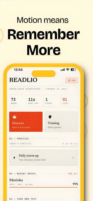 Readlio: Speed Reading screenshot 2