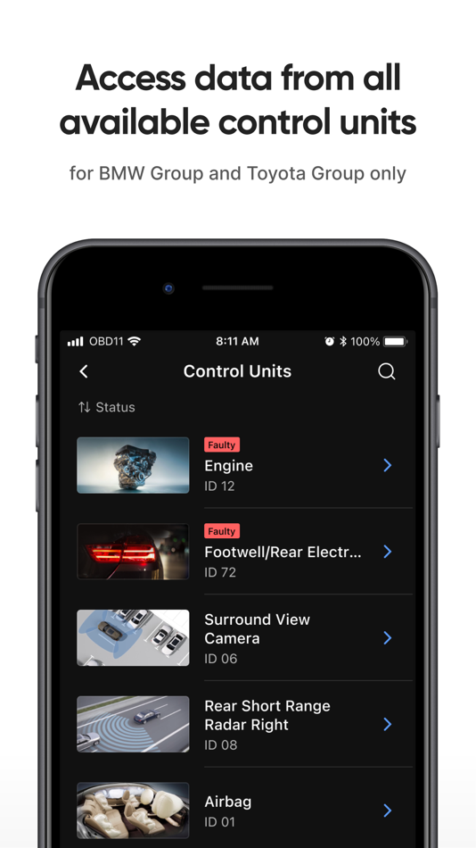 #3. OBDeleven – OBD2 car scanner (iOS) 由: OBDeleven UAB