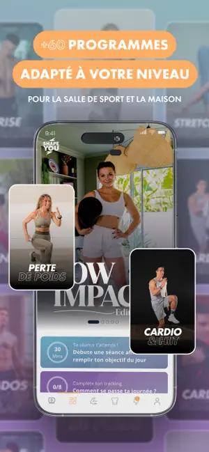 ShapeYou – Fitness, Nutrition iPhone screenshot 2