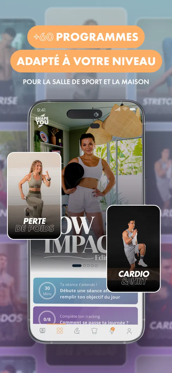 Screenshot #2 pour ShapeYou – Fitness, Nutrition