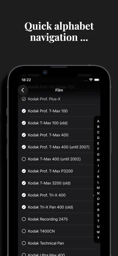 Film Developer Timer Pro screenshot 4