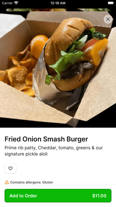 NOKturne iPhone screenshot 3 - Food & Drink app