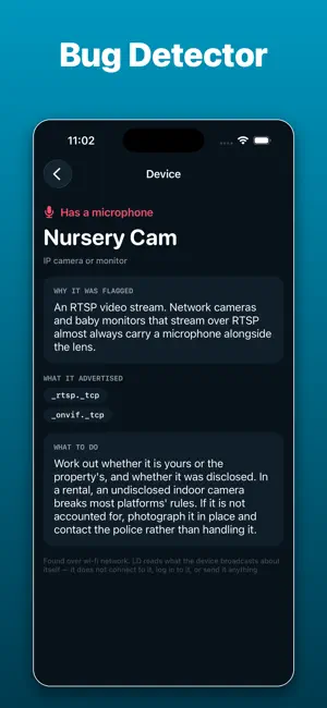 Listening Device Detector - LD screenshot 2
