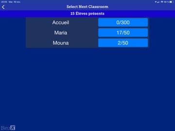 BleuK - Operator iPad screenshot