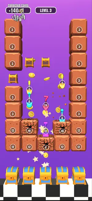 Drop Diggers: Merge & Smash! screenshot 1