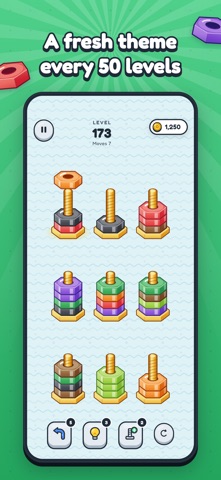 Nut Twist: Color Sort Screenshot 8 of 10