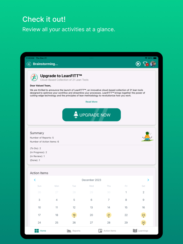 Lean Brainstorming Rpt