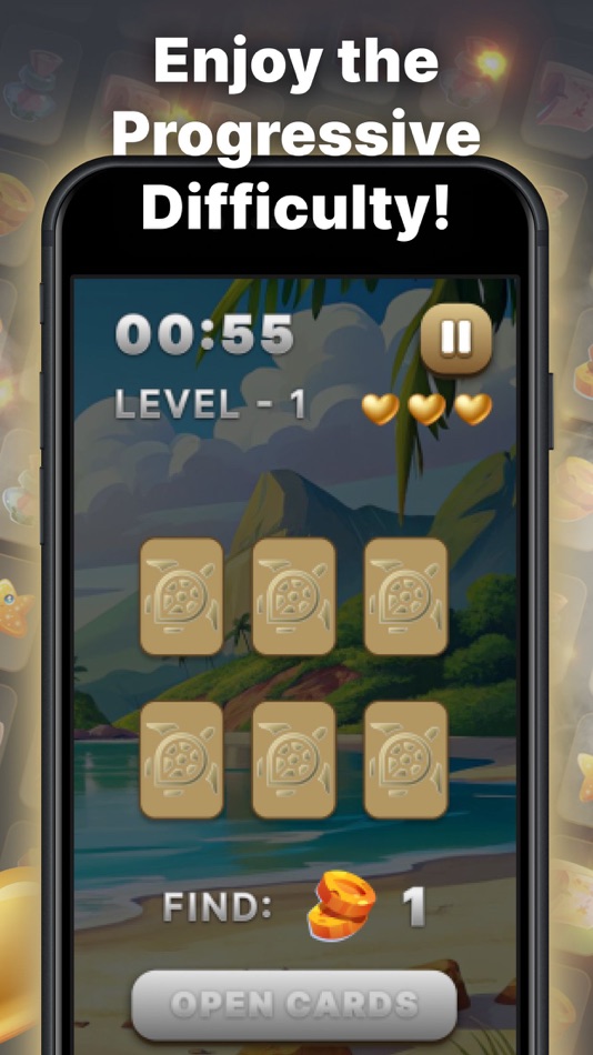 #3. Tortuga Cards - a Memory Game (iOS) 由: P.O.L HEALING L.L.C