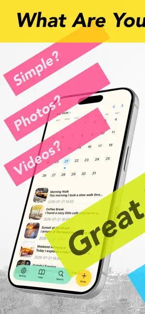 DayByMe-Private Diary Journal screenshot 1