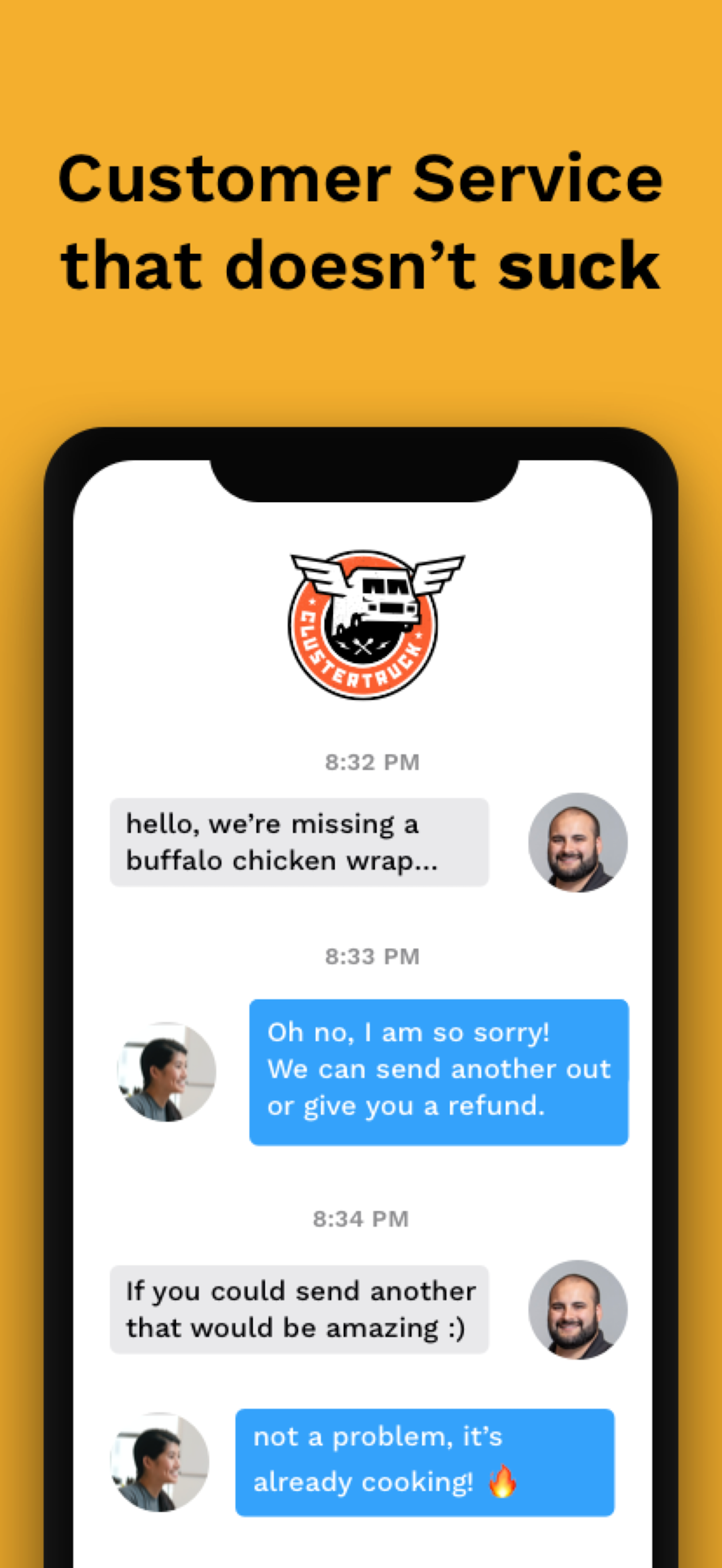 ClusterTruck: Food Delivery