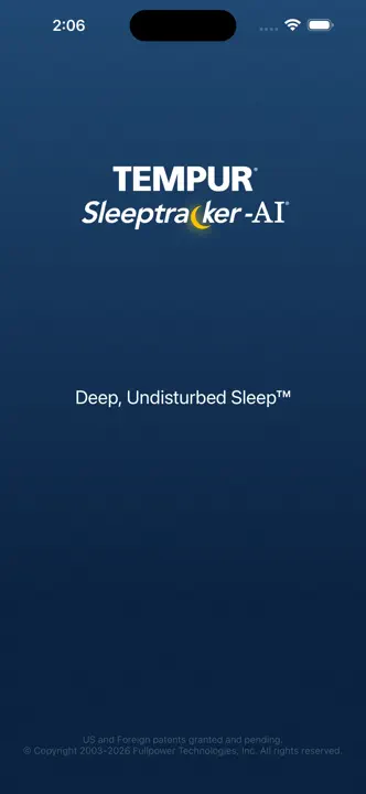 Tempur® Sleeptracker-AI®: Screenshot 4 von 4