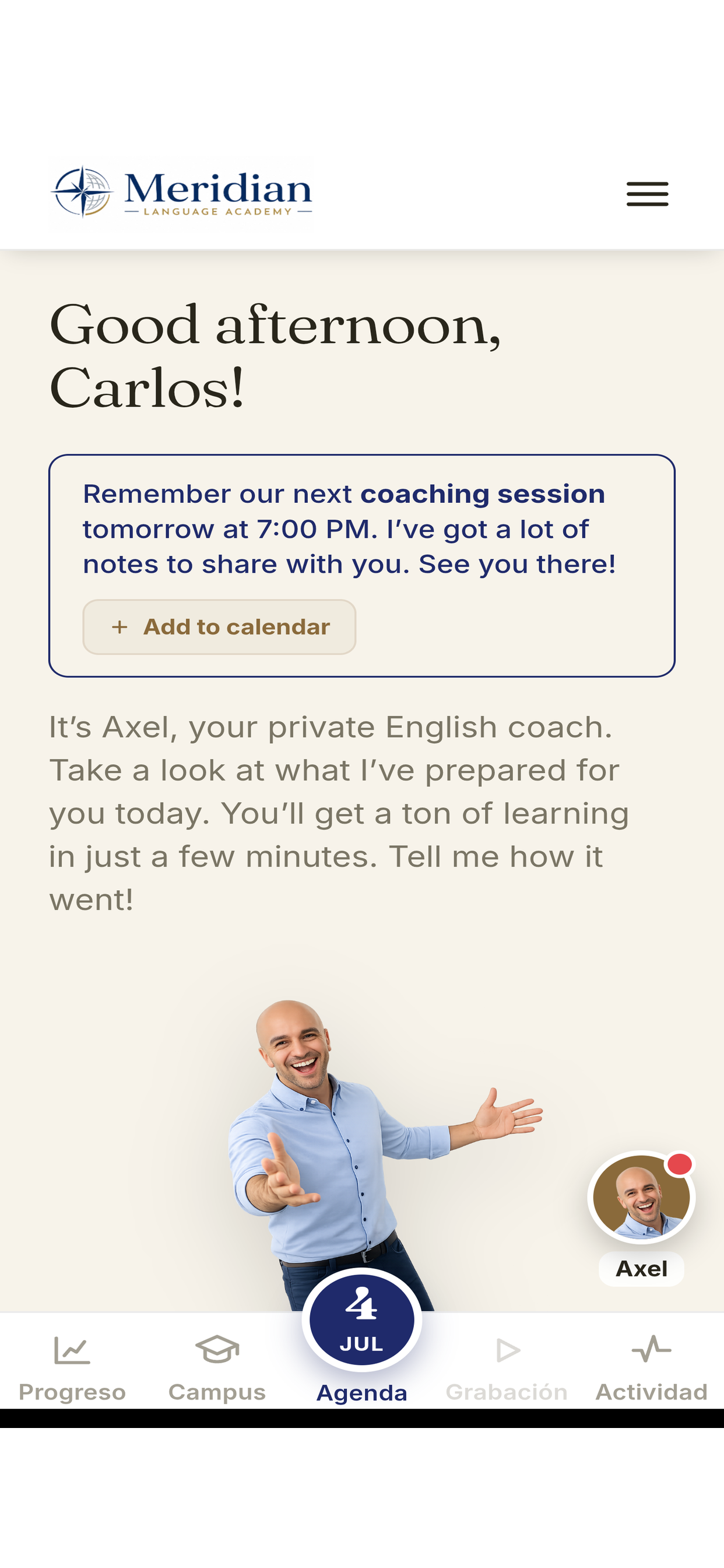 Meridian Language Academy screenshot 10