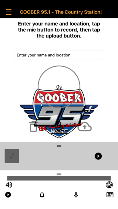 GOOBER 95.1 Screenshot