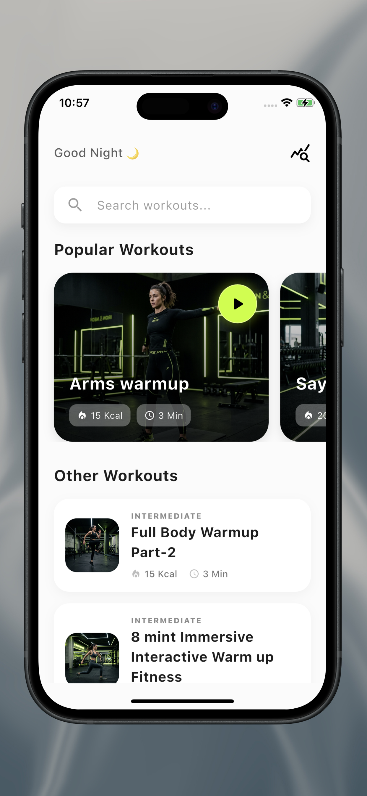 Immersive Interactive - WarmUp