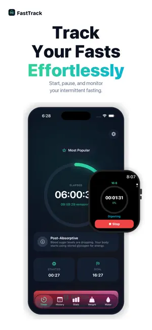 FastTrack - Fasting Tracker screenshot 1