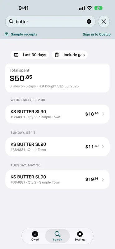 Cost Co-Pilot: Price Drops screenshot 2 of 3