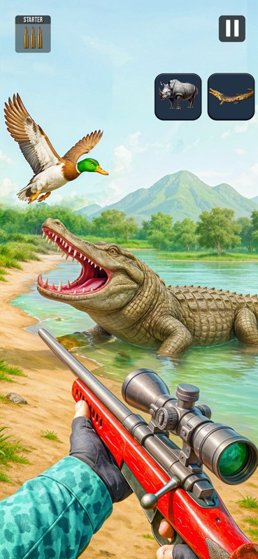 Jogo de Caça de Sniper Animais screenshot 3
