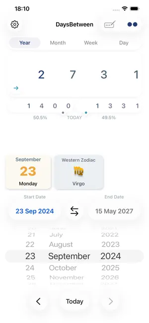 DaysBetween screenshot 1
