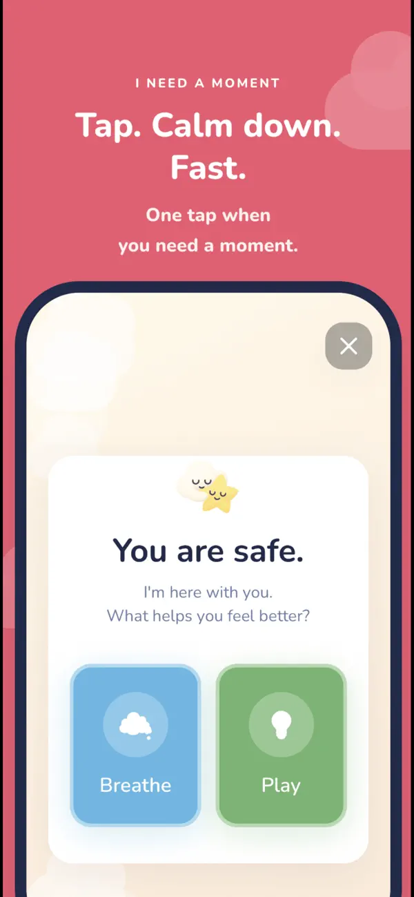 Screenshot #2 pour Calmbud: Kids Calm Sessions