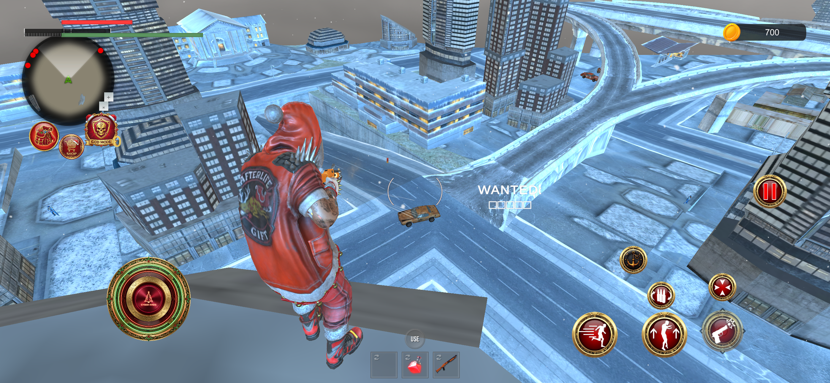 Santa Rope Hero: Cyborg City