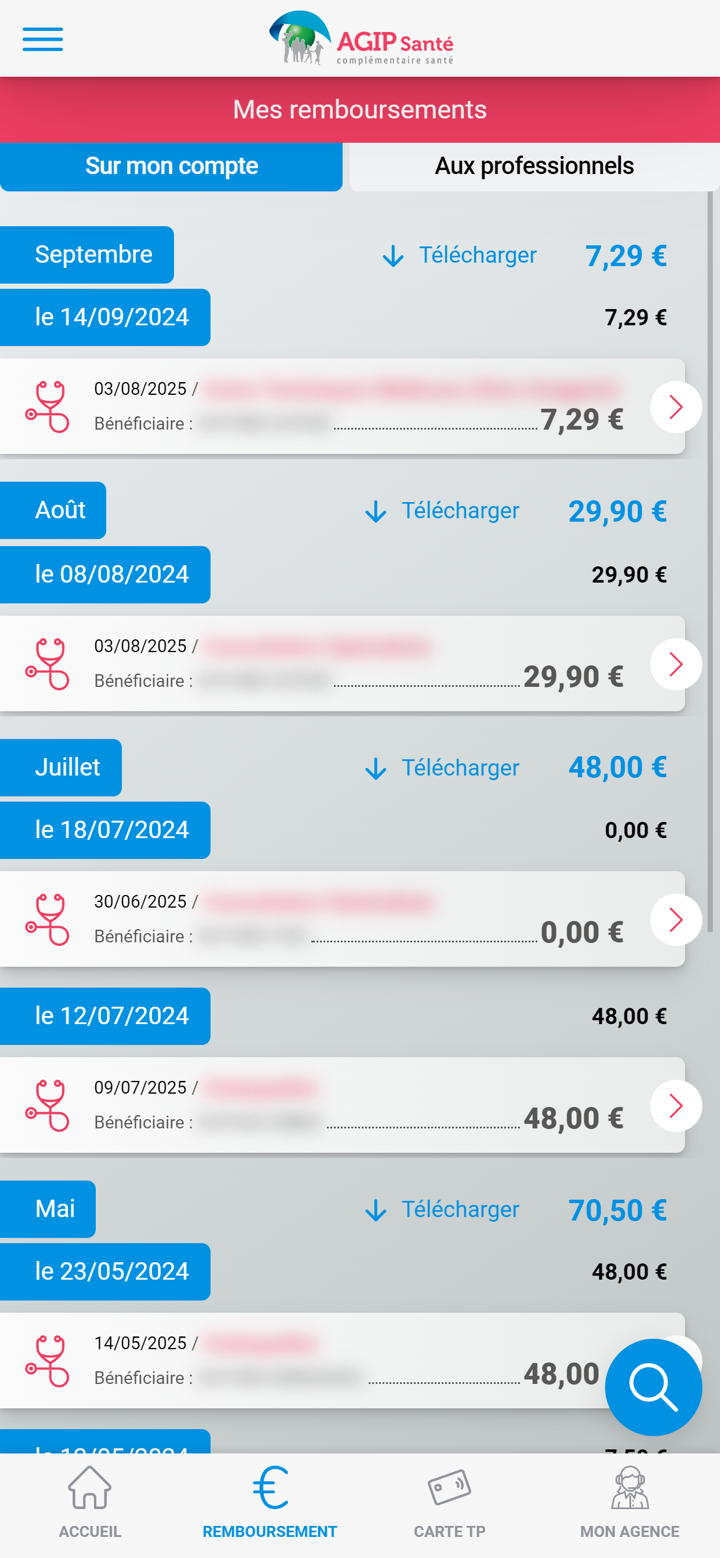 AGIP SANTE screenshot 4