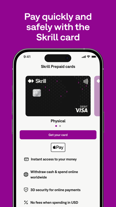 Skrill - Pay & Transfer Money Screenshot