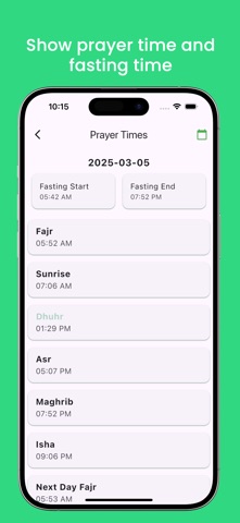 App screenshot