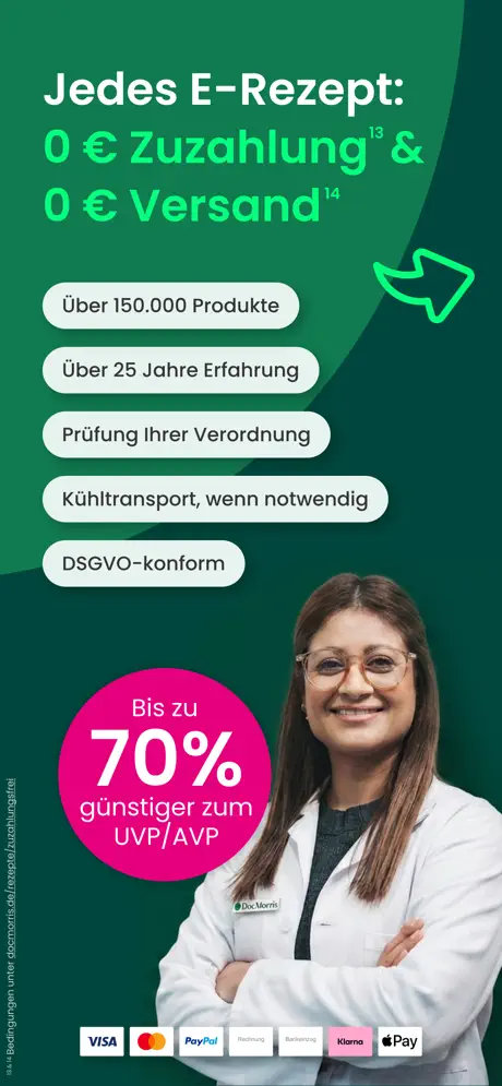 DocMorris Apotheke &amp; E-Rezept‑App screenshot 2